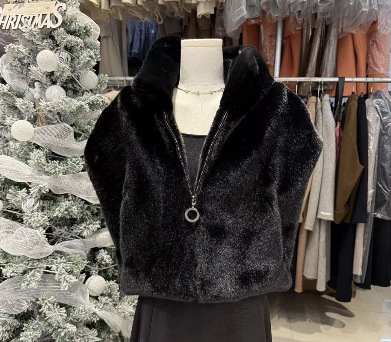 【奢华】｜2024年冬季新款韩版简约大方厚实保暖马甲