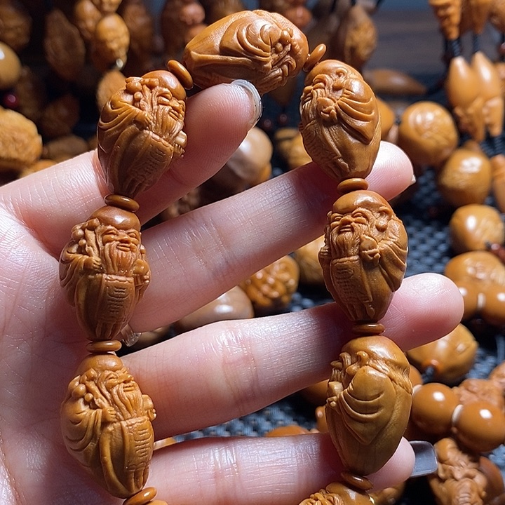 吊坠橄榄核菜*鲲寿星佬