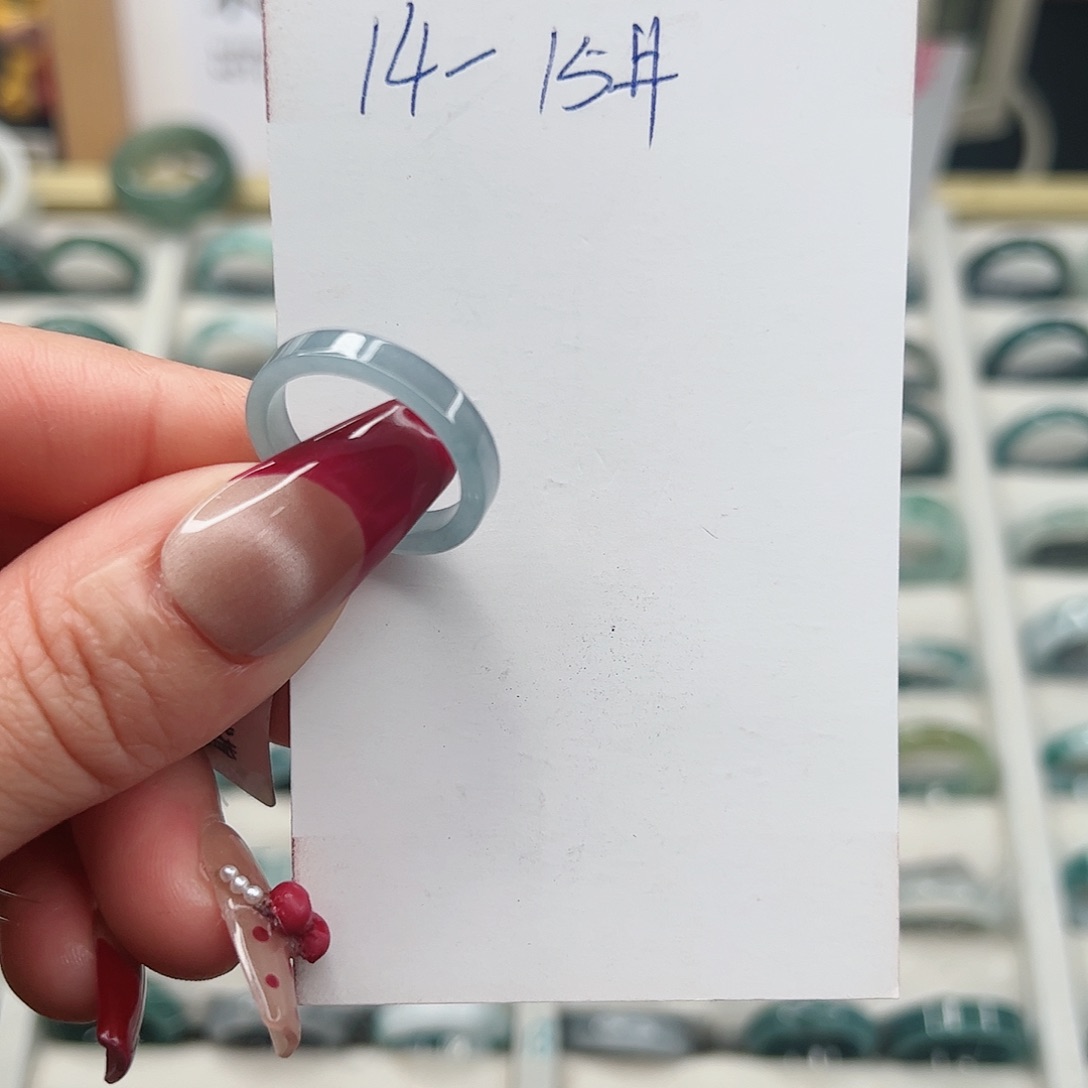 翡翠戒指未镶嵌戒指