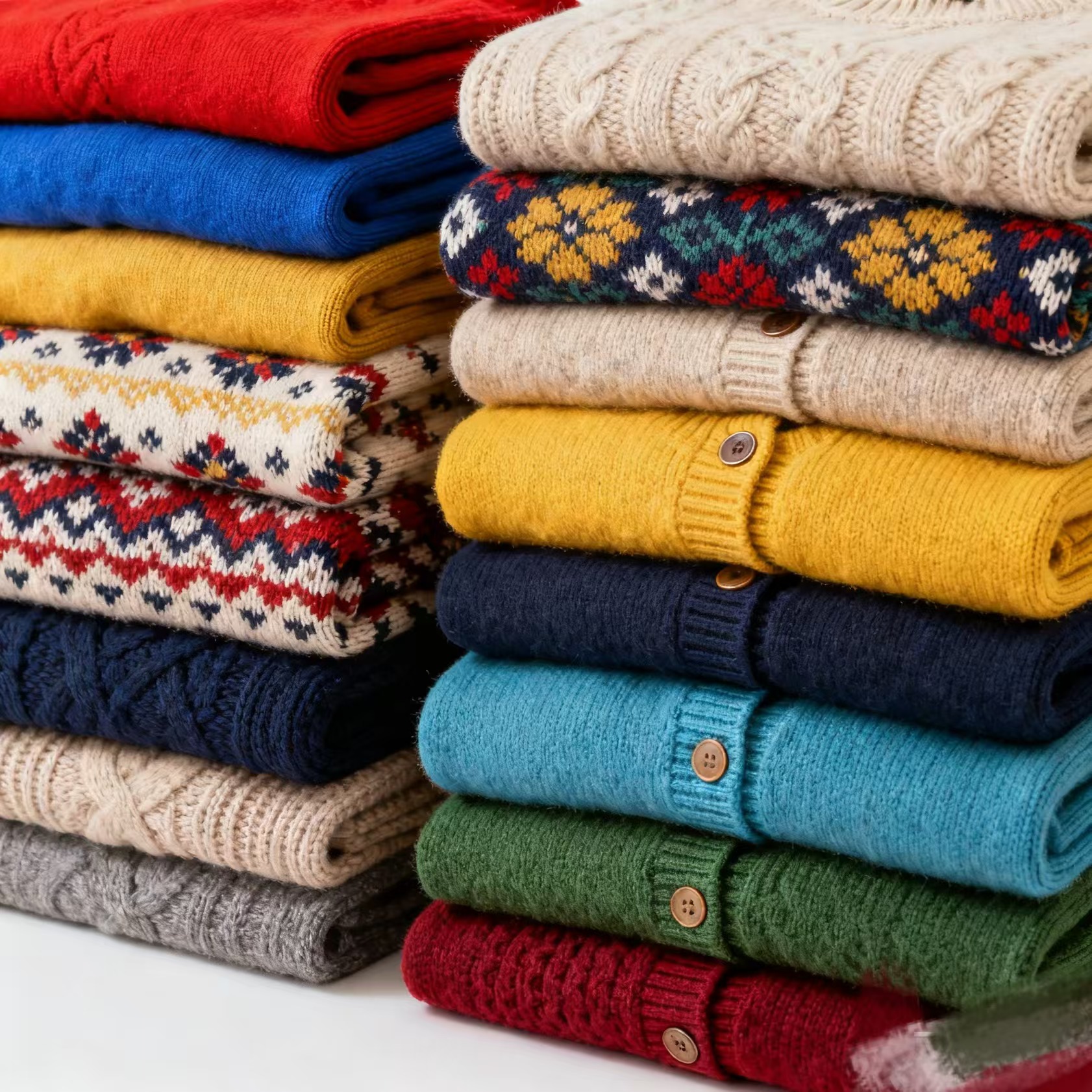 501-599羊毛衫时尚百搭圆领针织衫Jf1206