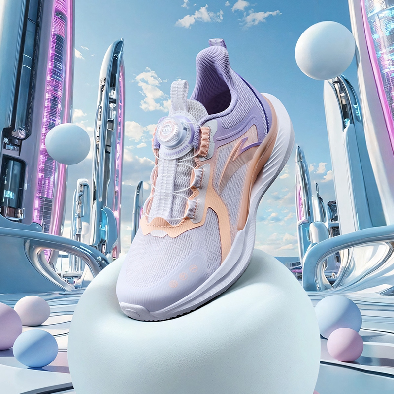 【驭风】安踏儿童女男中大童2025夏季透气网面适防滑耐磨减震运动鞋