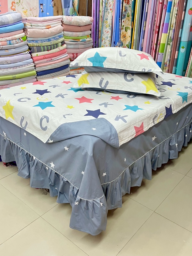 盈瑞鑫定制纯棉床品(星光学院)纯棉斜纹棉