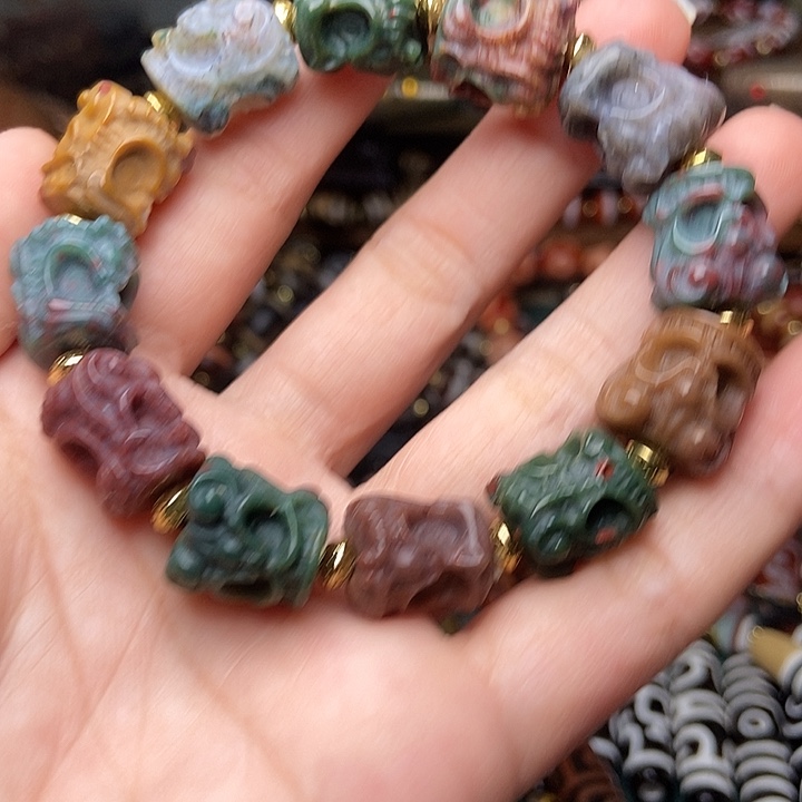 玛瑙/玉髓未镶嵌手链