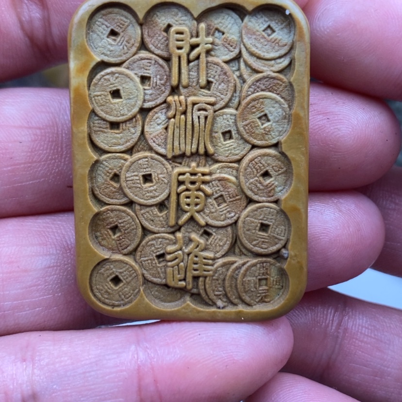 【闪购商品】原石雕刻手把件，脖挂件