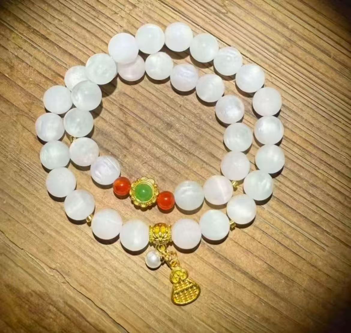 手链 海云母双圈手串SC-103