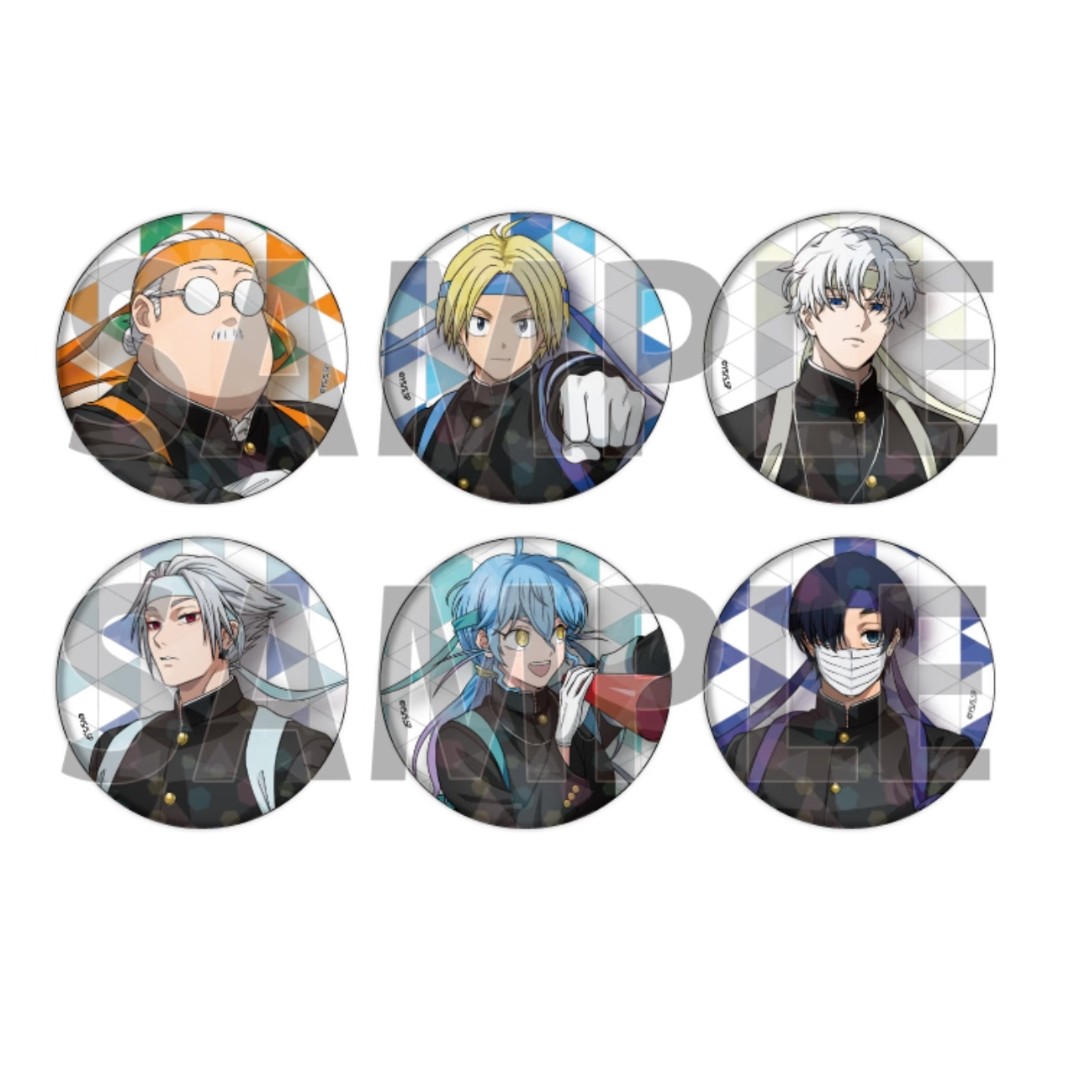 【国现坂本日常】eeo 应援团系列吧唧/亚克力代拆