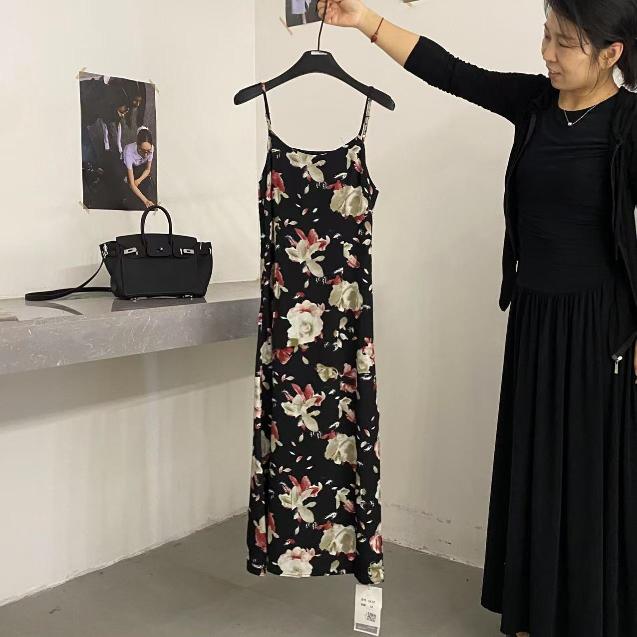 【ARONG阿荣家】连衣裙08818-红花-ML-XL