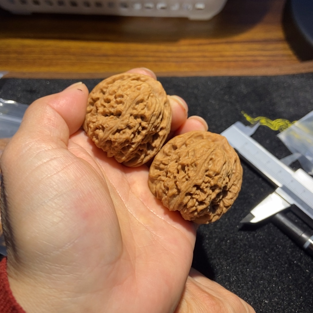 吊坠文玩核桃十全十美南疆疆石199