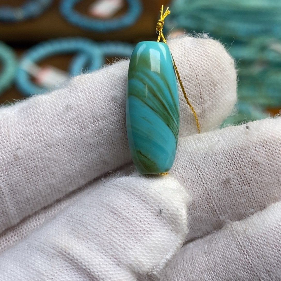 绿松石未镶嵌配饰