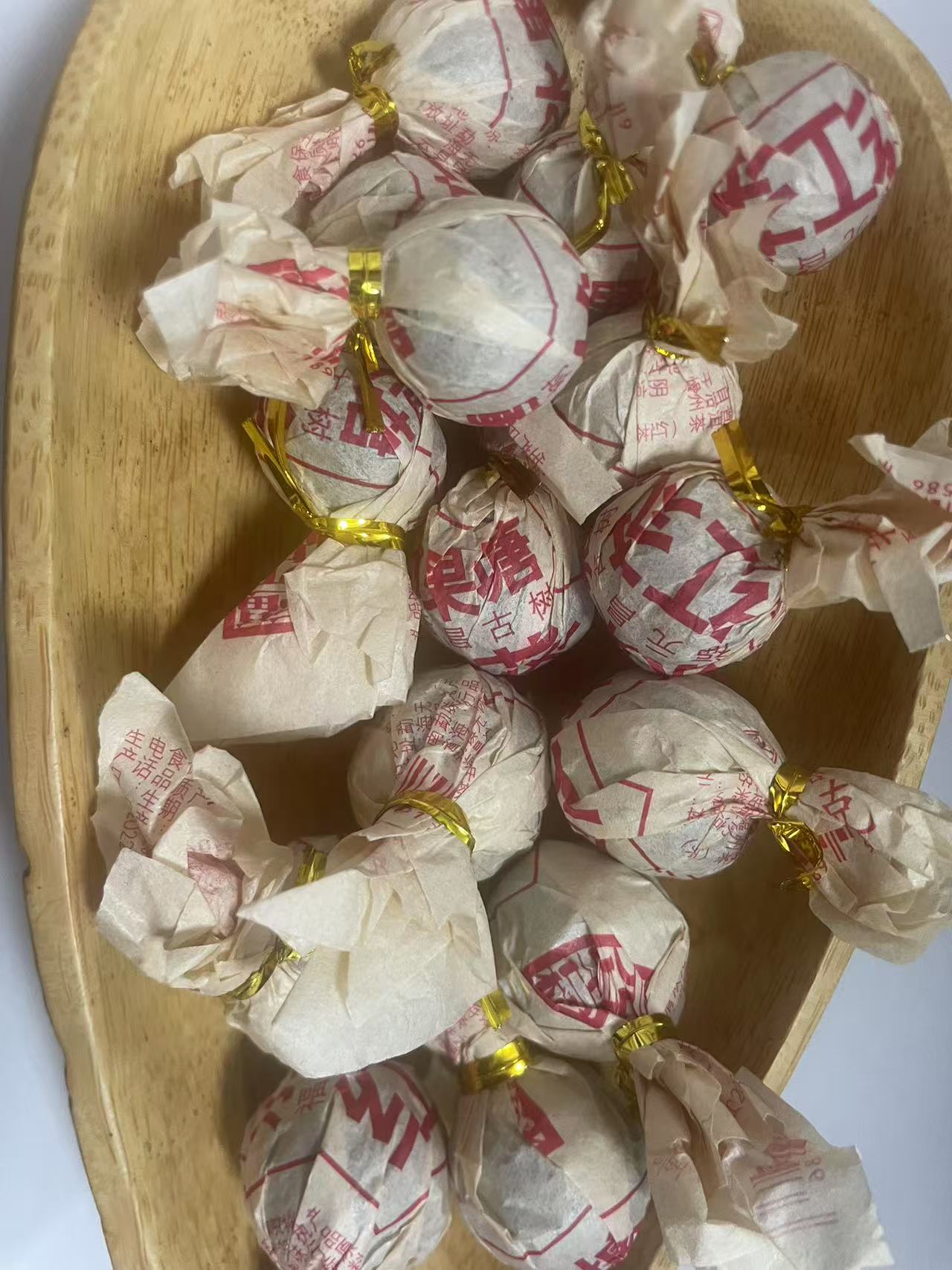 春哥的茶 水果塘 普洱茶红茶龙珠200g