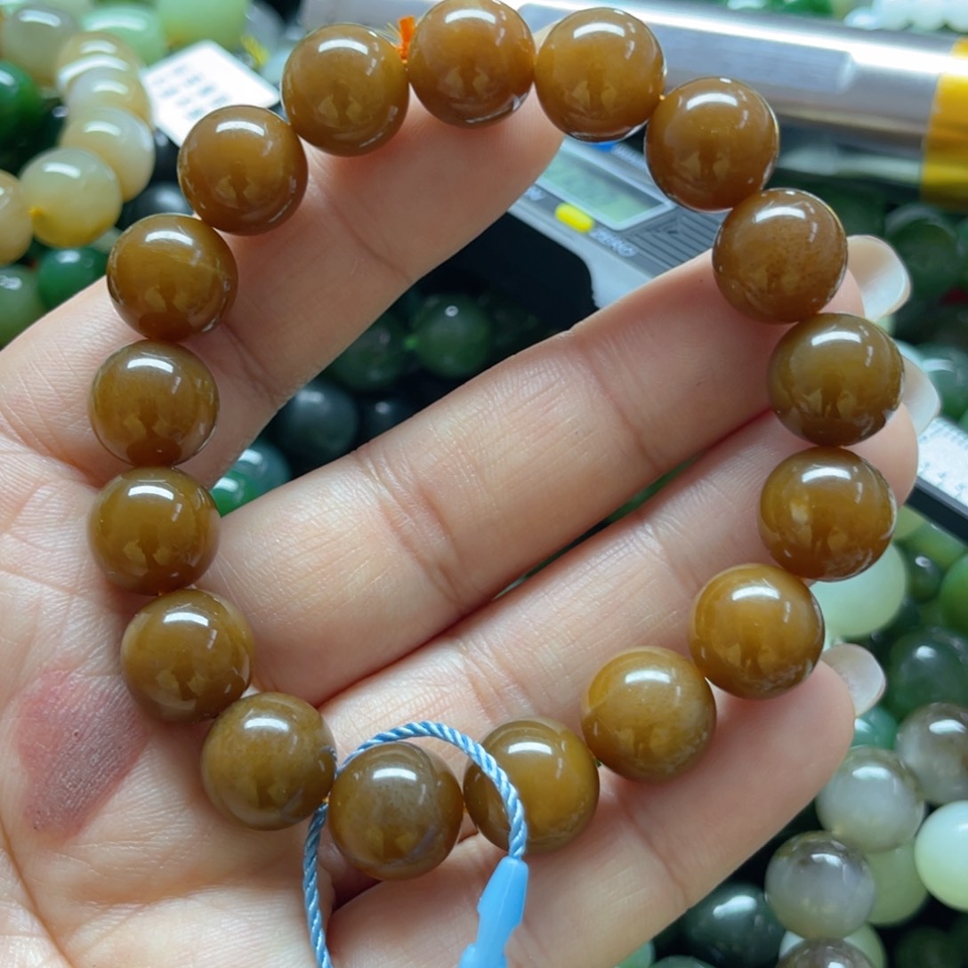 和田玉手链未镶嵌