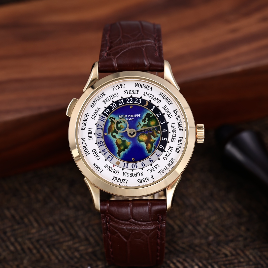 95新 Patek Philippe/百达翡丽 5231J-001珐琅彩盘面 2021年保卡