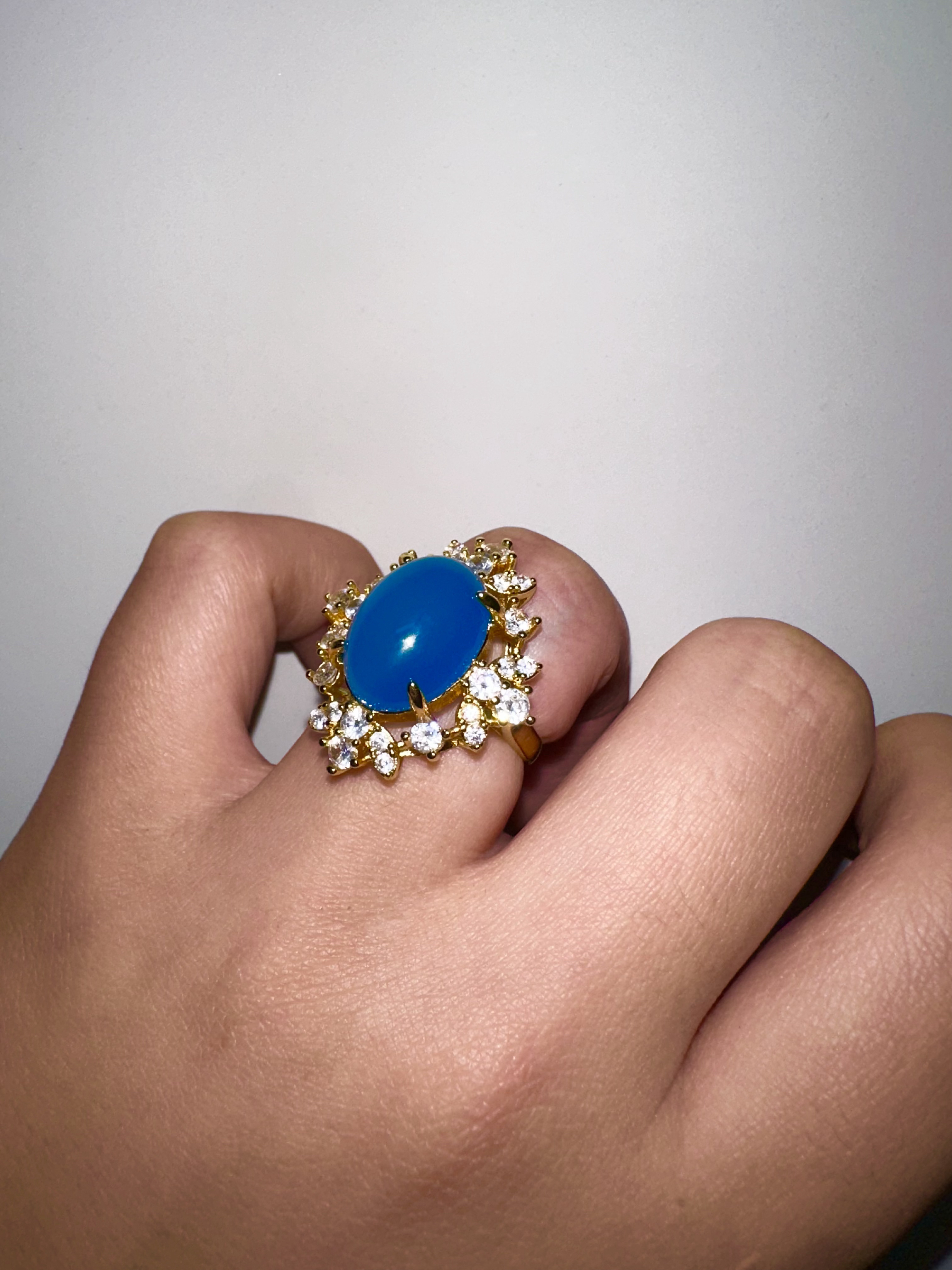 YS海洋之心戒指MN0771（无礼盒）