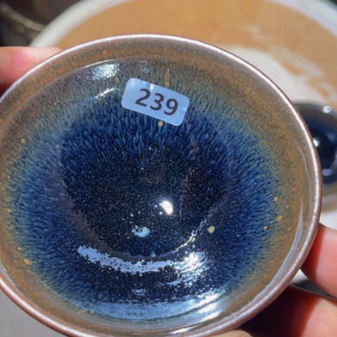 茶盏原矿原釉柴烧建盏