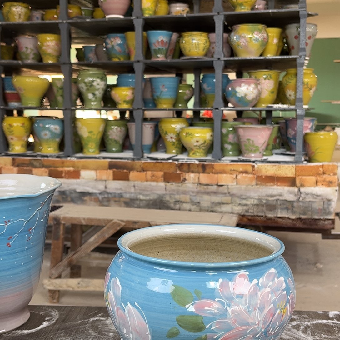 景德镇陶瓷花盆花盆