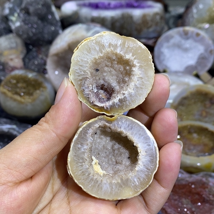 未镶嵌珠宝半成品水晶福利小盆