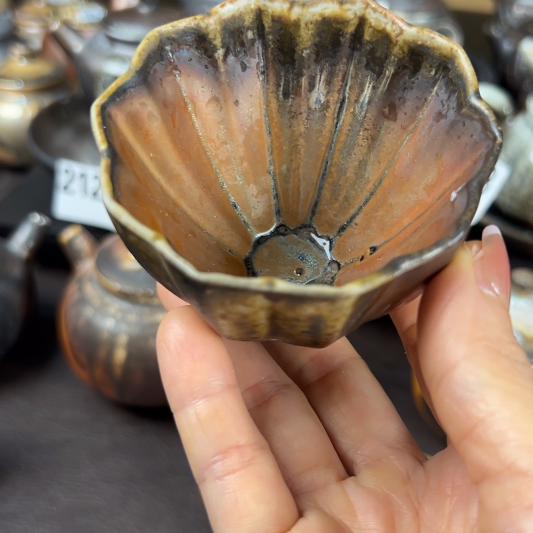 杯柴烧茶器主人杯