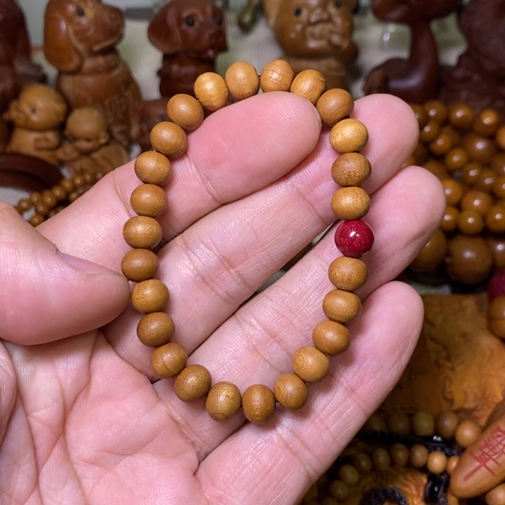 桃木0.8整圈朱砂女款