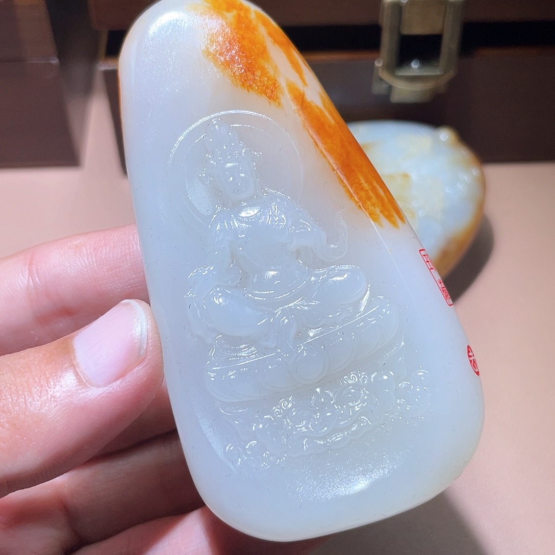 和田玉颈饰未镶嵌A7 