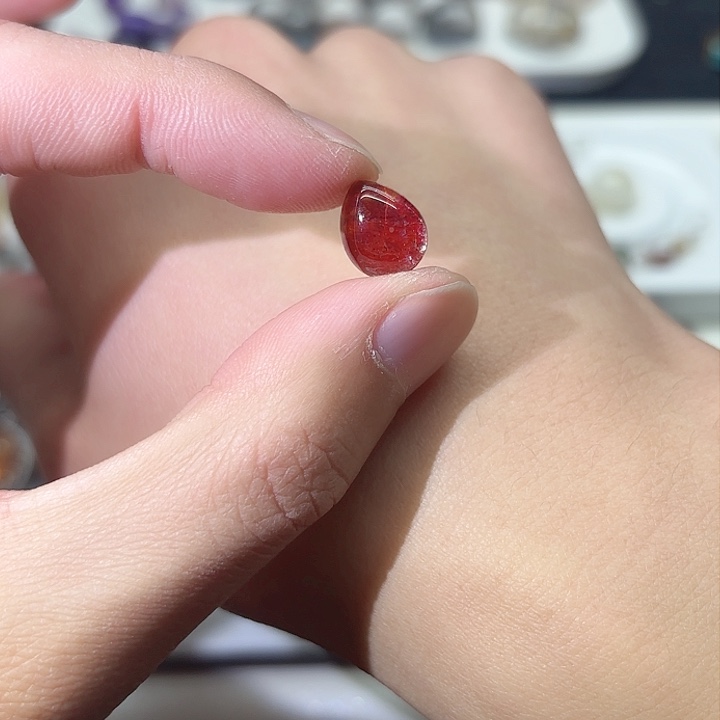 水晶珠宝半成品银S925镶嵌乌****?