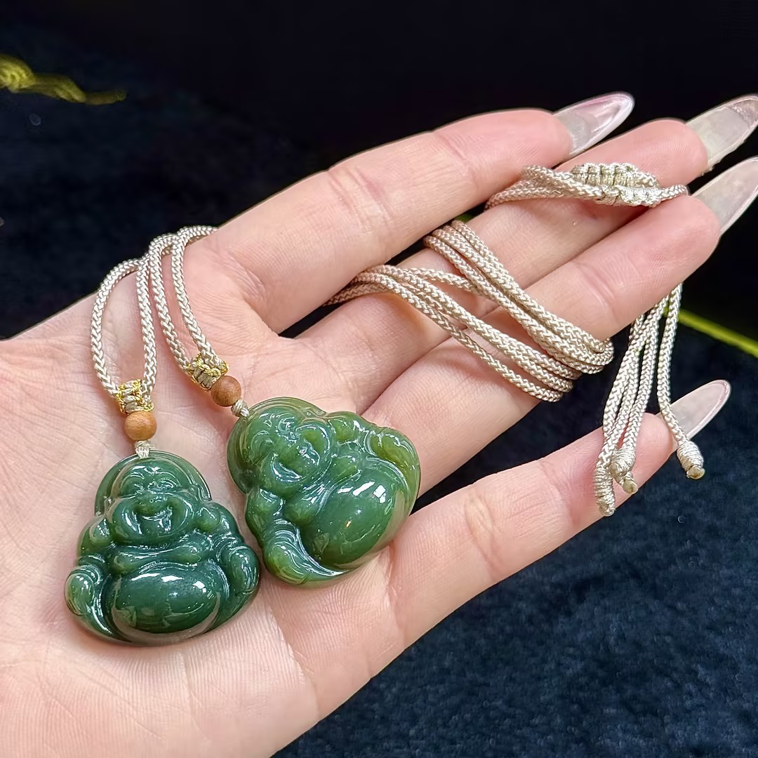 【CH】和田玉佛公吊坠（多样性发其一）