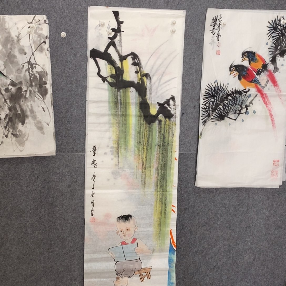 国画手写手绘国画作品33