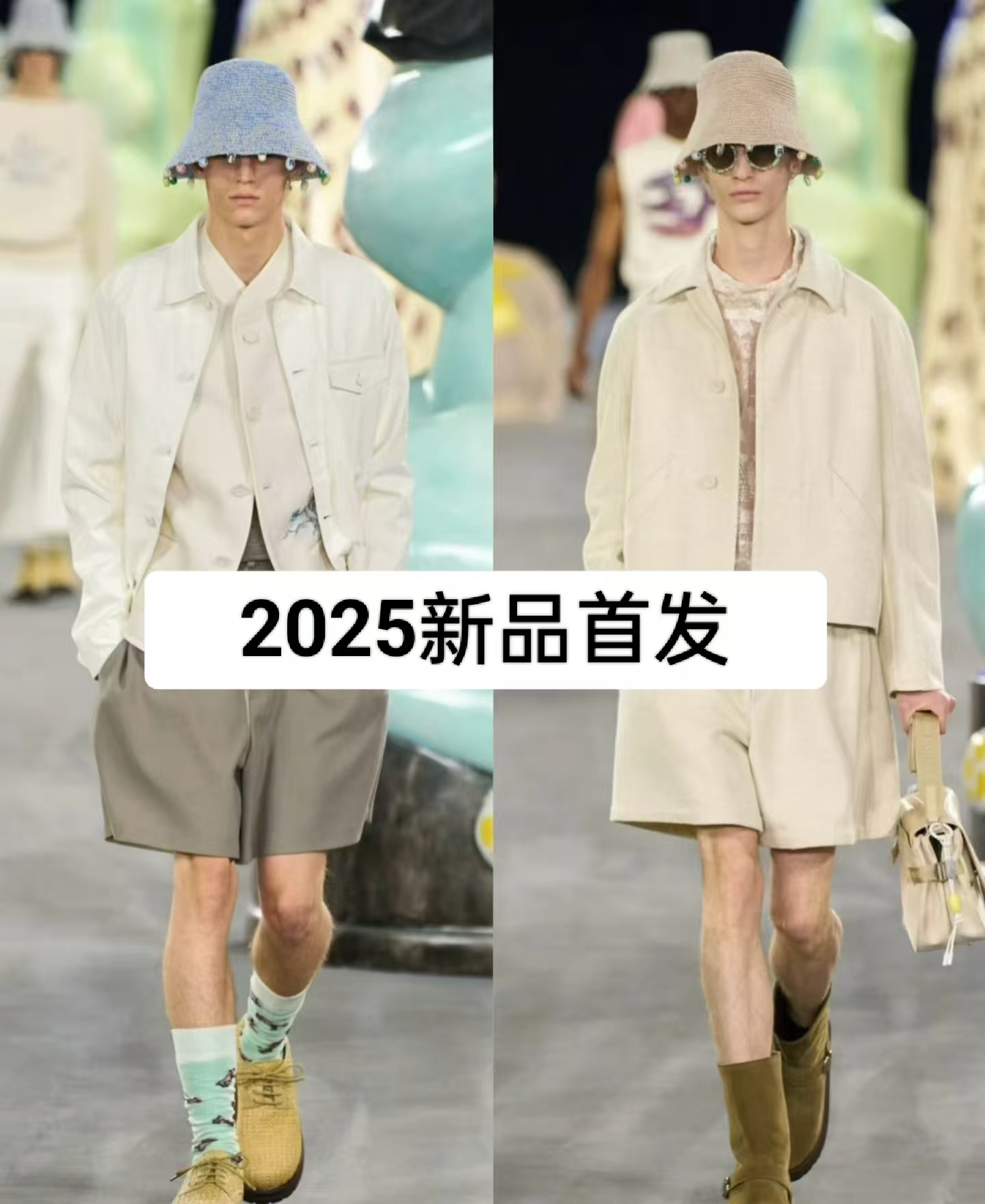 【叁一专属】米兰蛇年首发新品潮流抽绳拉链格纹透气亲肤五分裤6699