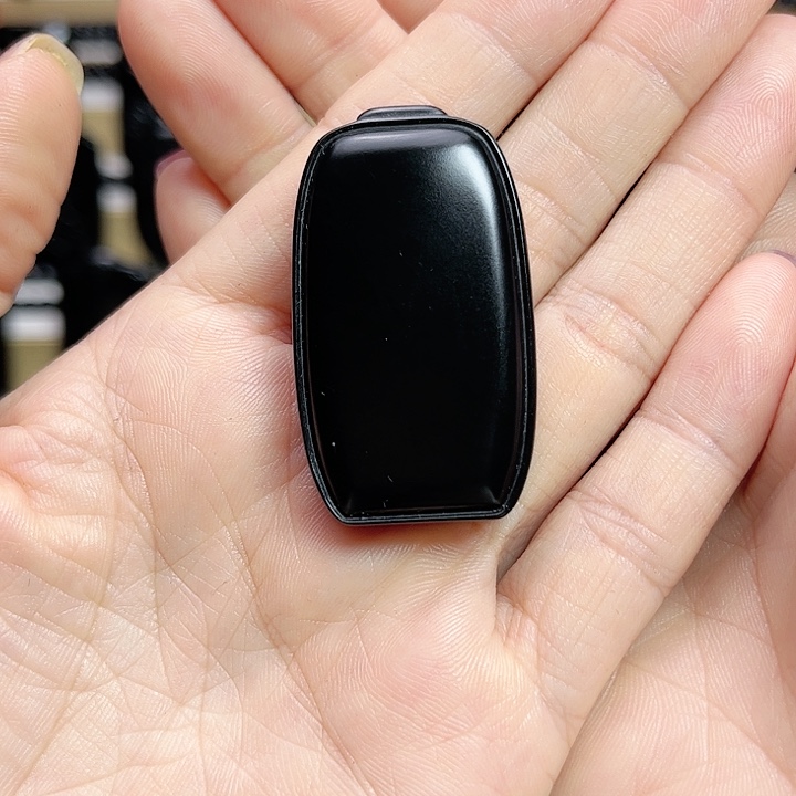 和田玉手链未镶嵌无事牌