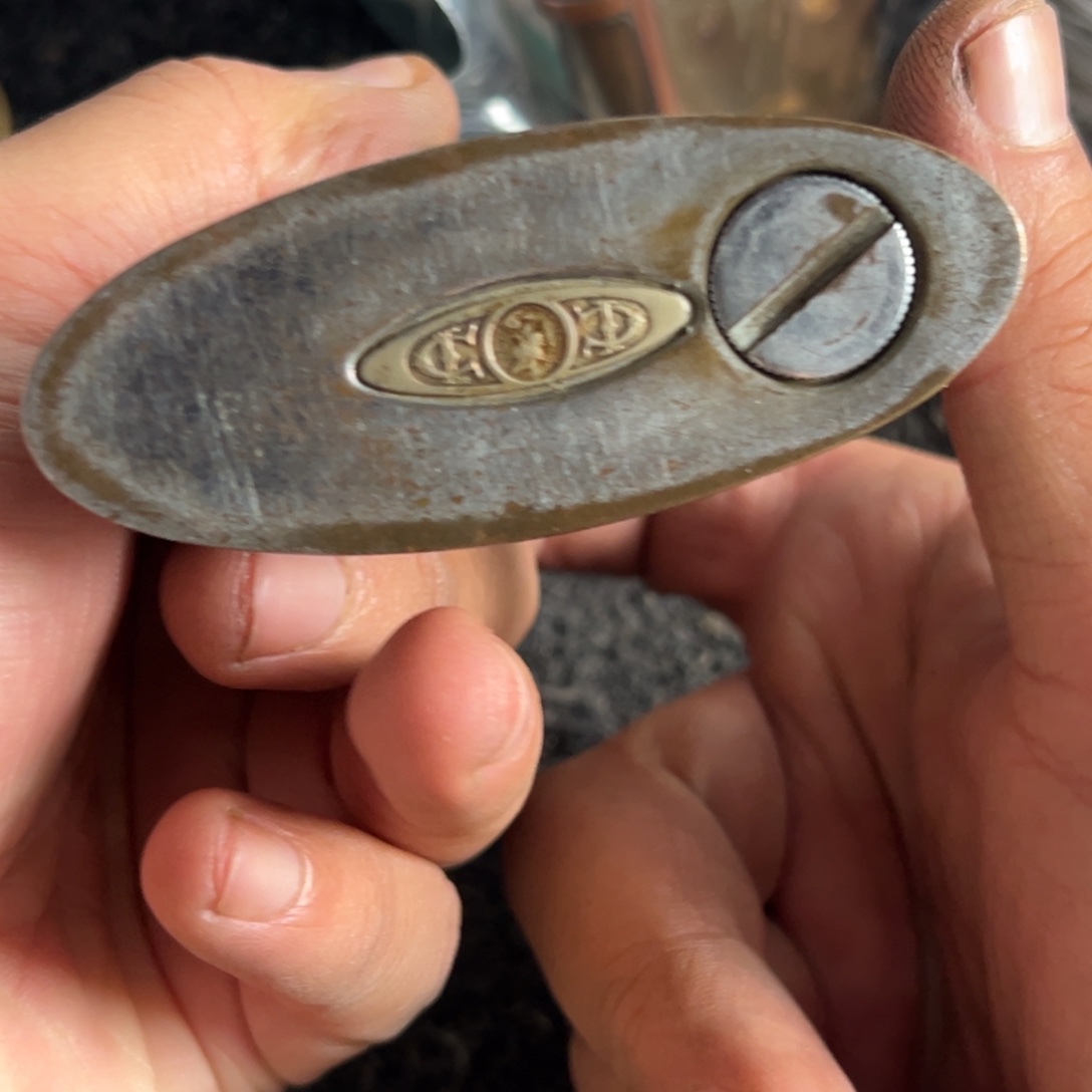 古董煤油打火机-大号抬臂