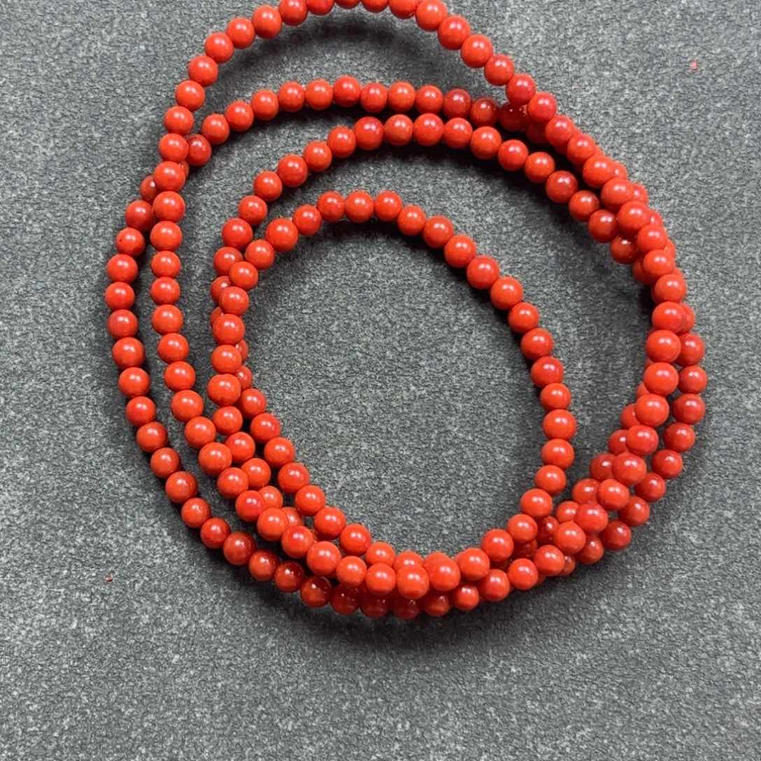 南红玛瑙颈饰未镶嵌小***?