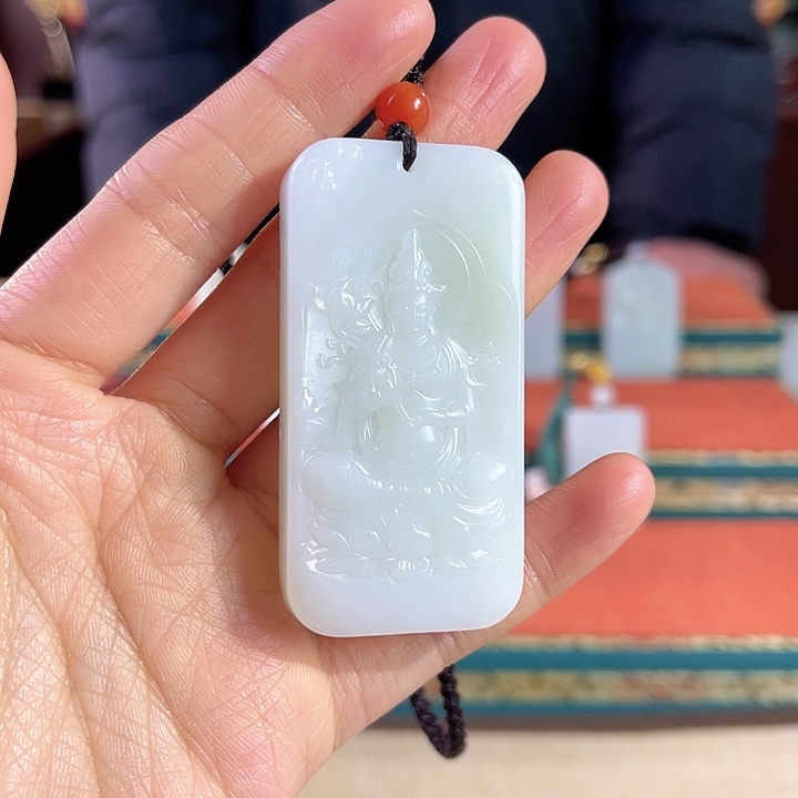 和田玉吊坠未镶嵌