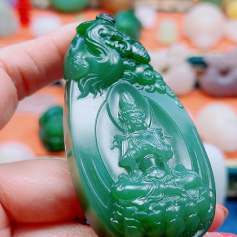 和田玉颈饰未镶嵌多样性发货一件