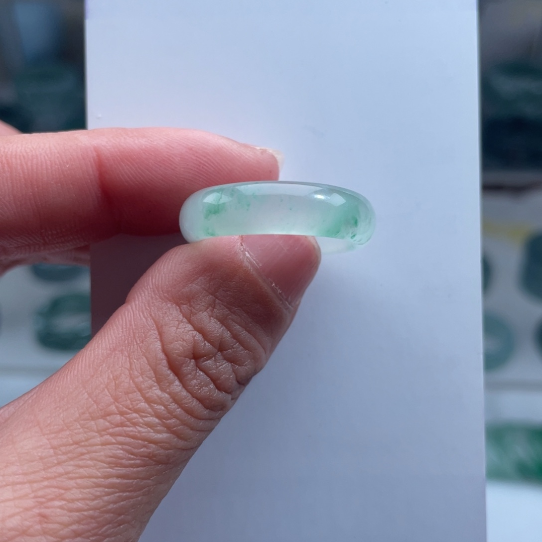 【闪购商品】石英质玉戒指未镶嵌戒指