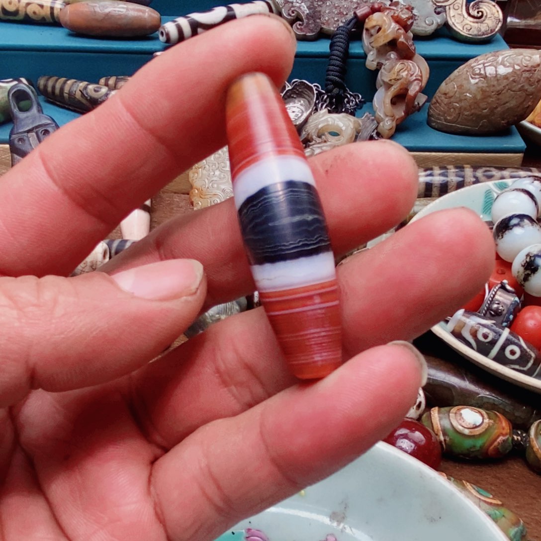 DIY琉璃?*珠子的颜色是蓝色的