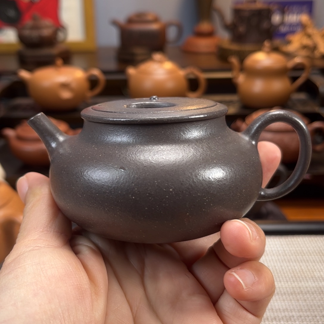 紫砂茶具半手工制作