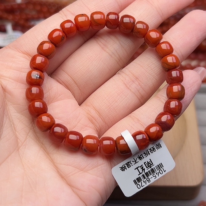 未镶嵌手串南红玛瑙50