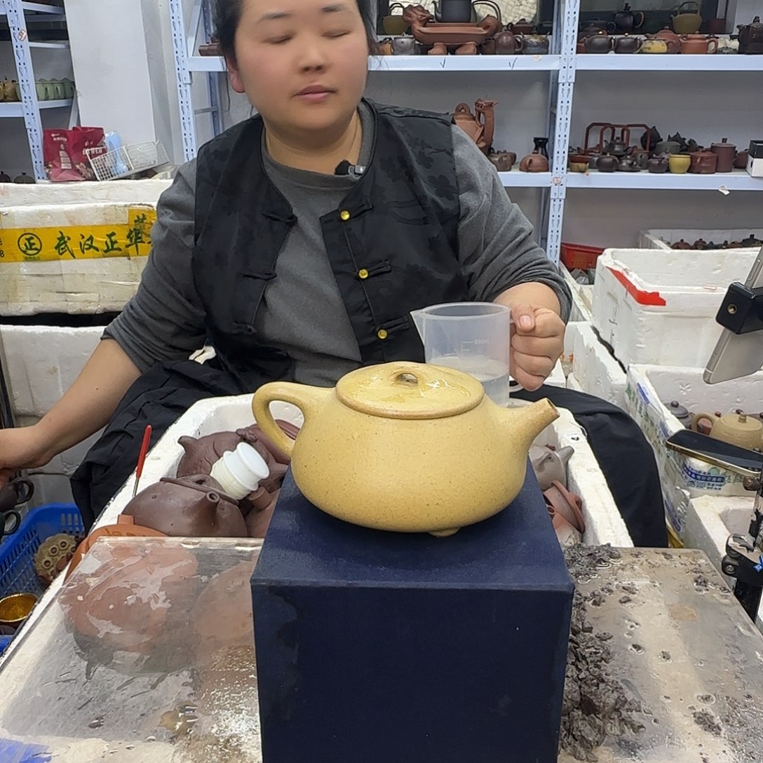 紫砂茶壶宜兴紫砂壶瑕疵处理