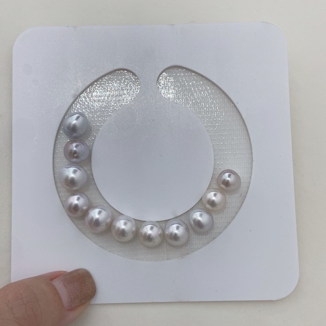 清***雾定制海水珍珠未镶嵌裸珠