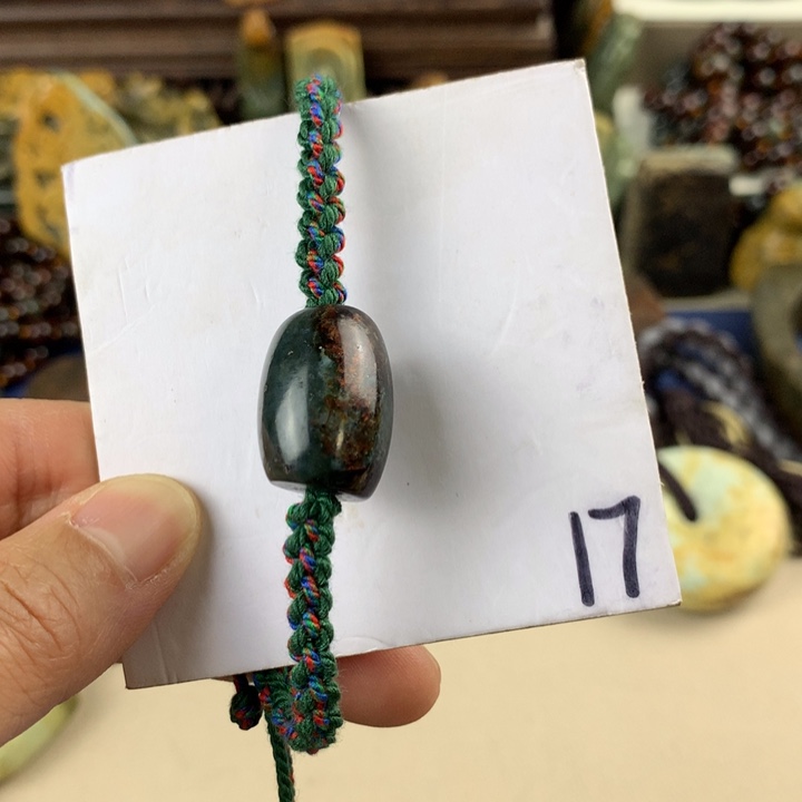 岫岩河磨玉（透闪石质玉）手绳未镶嵌