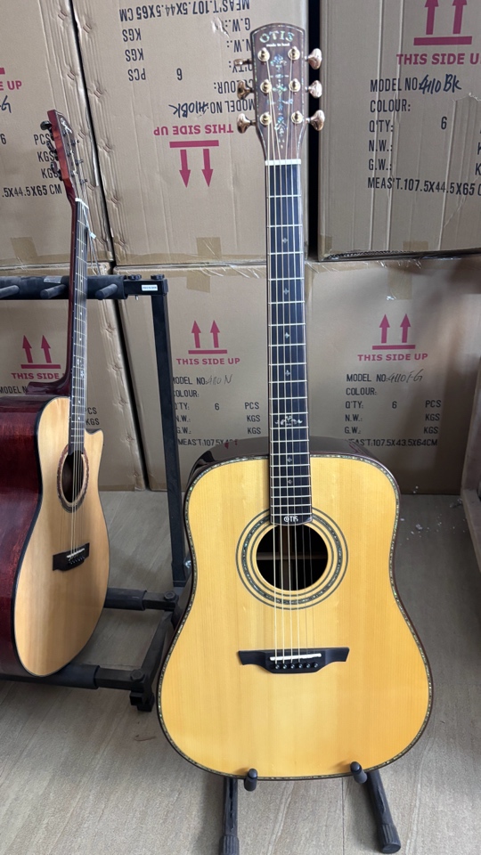 玫瑰木全单吉他木吉他高档民谣吉他