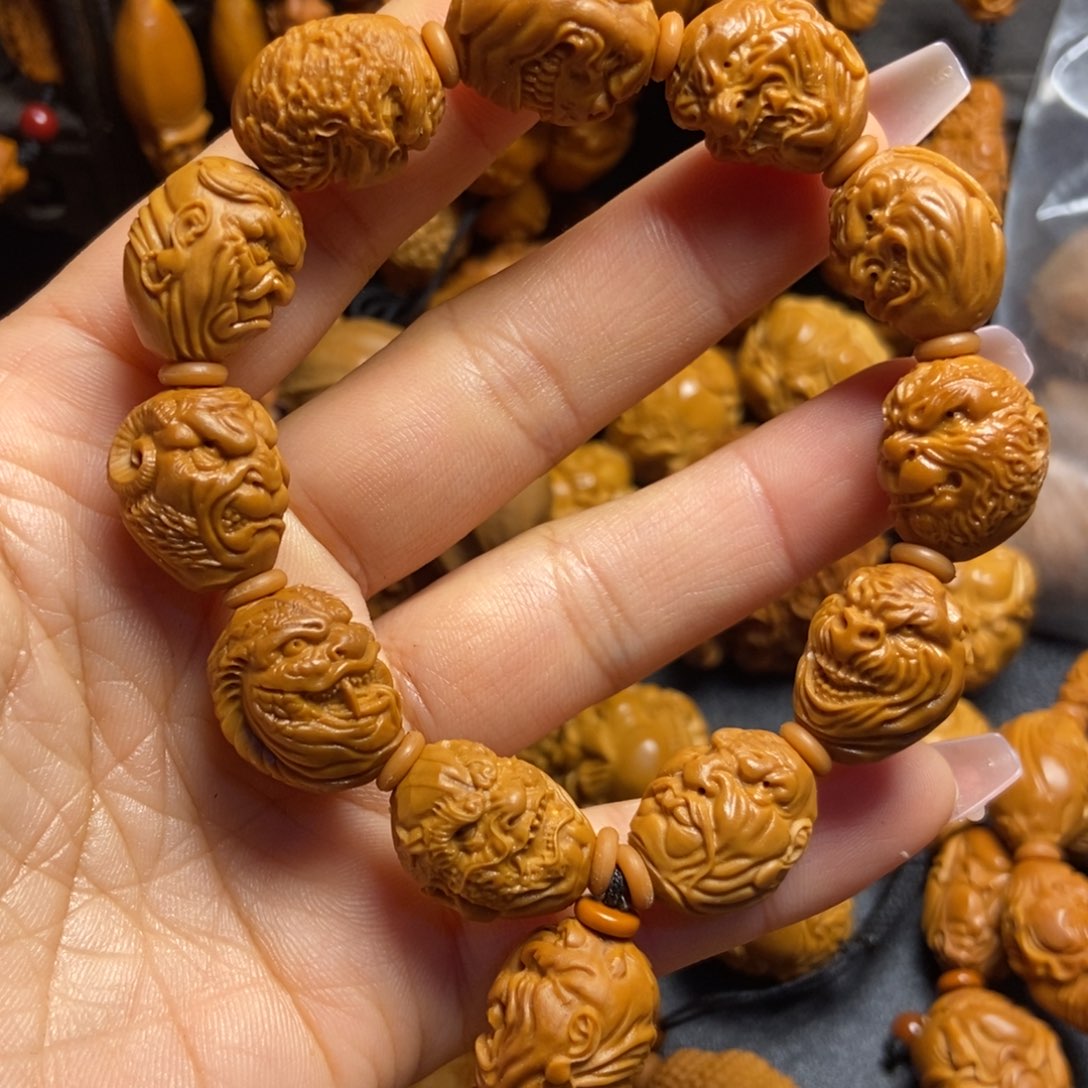 【闪购商品】手串/手链橄榄核羽*?生肖恶僧