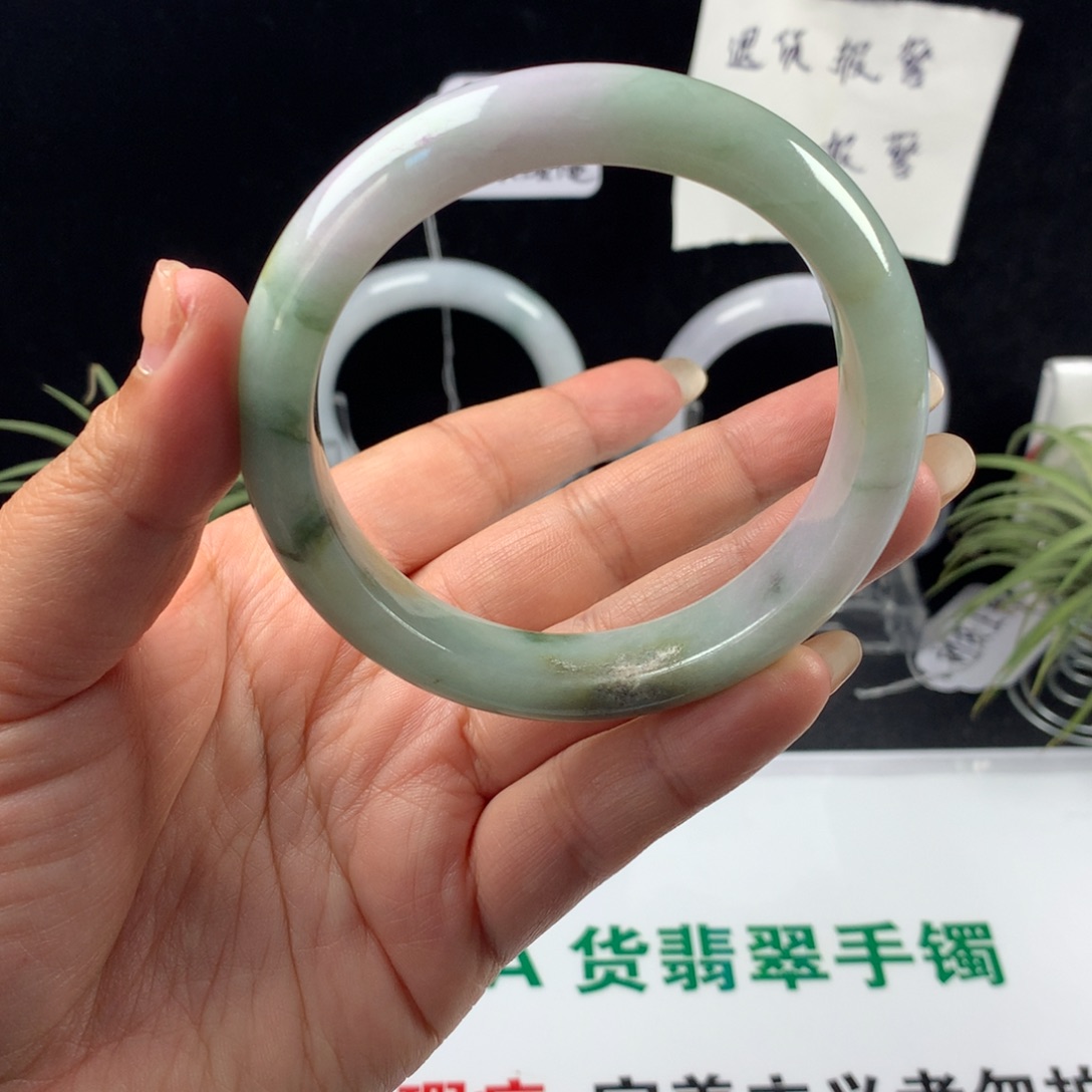 翡翠未镶嵌手镯93号