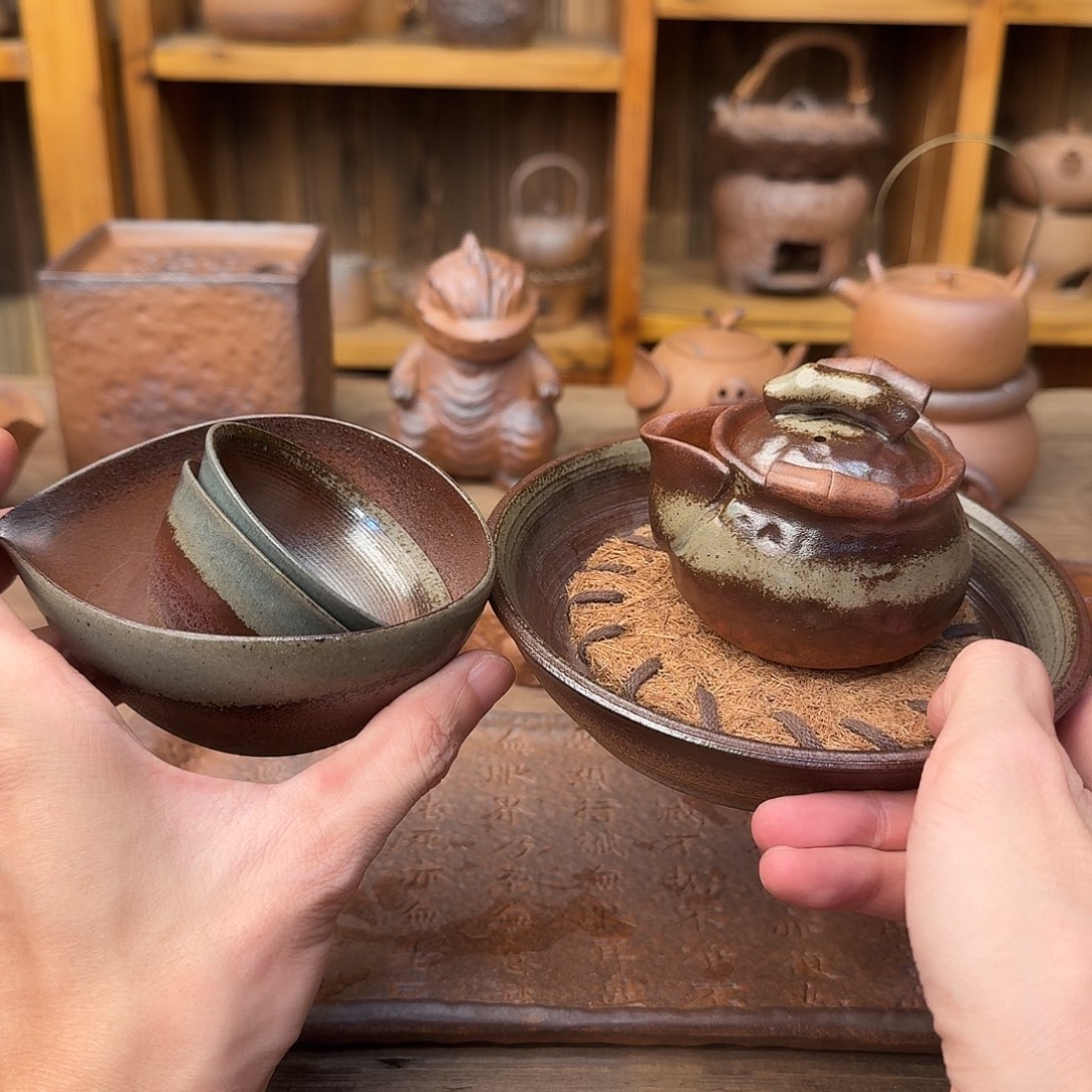 原矿老岩泥茶器系列