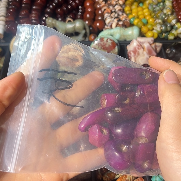 灵***~玛瑙/玉髓合金颈饰