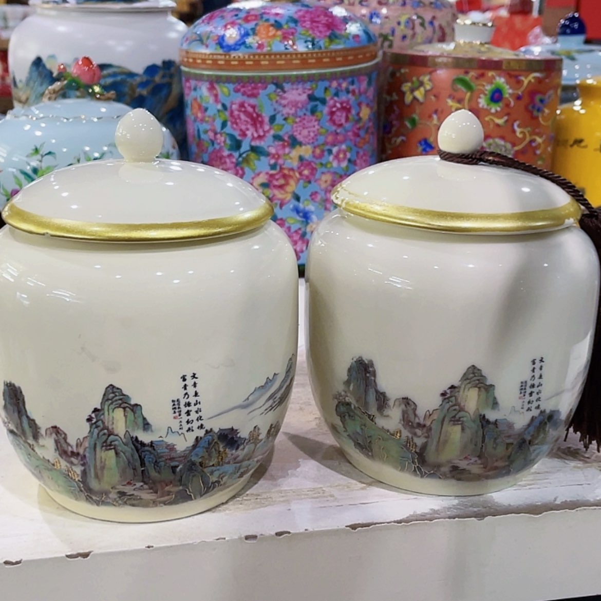 【闪购商品】罐陶瓷茶叶罐密封罐
