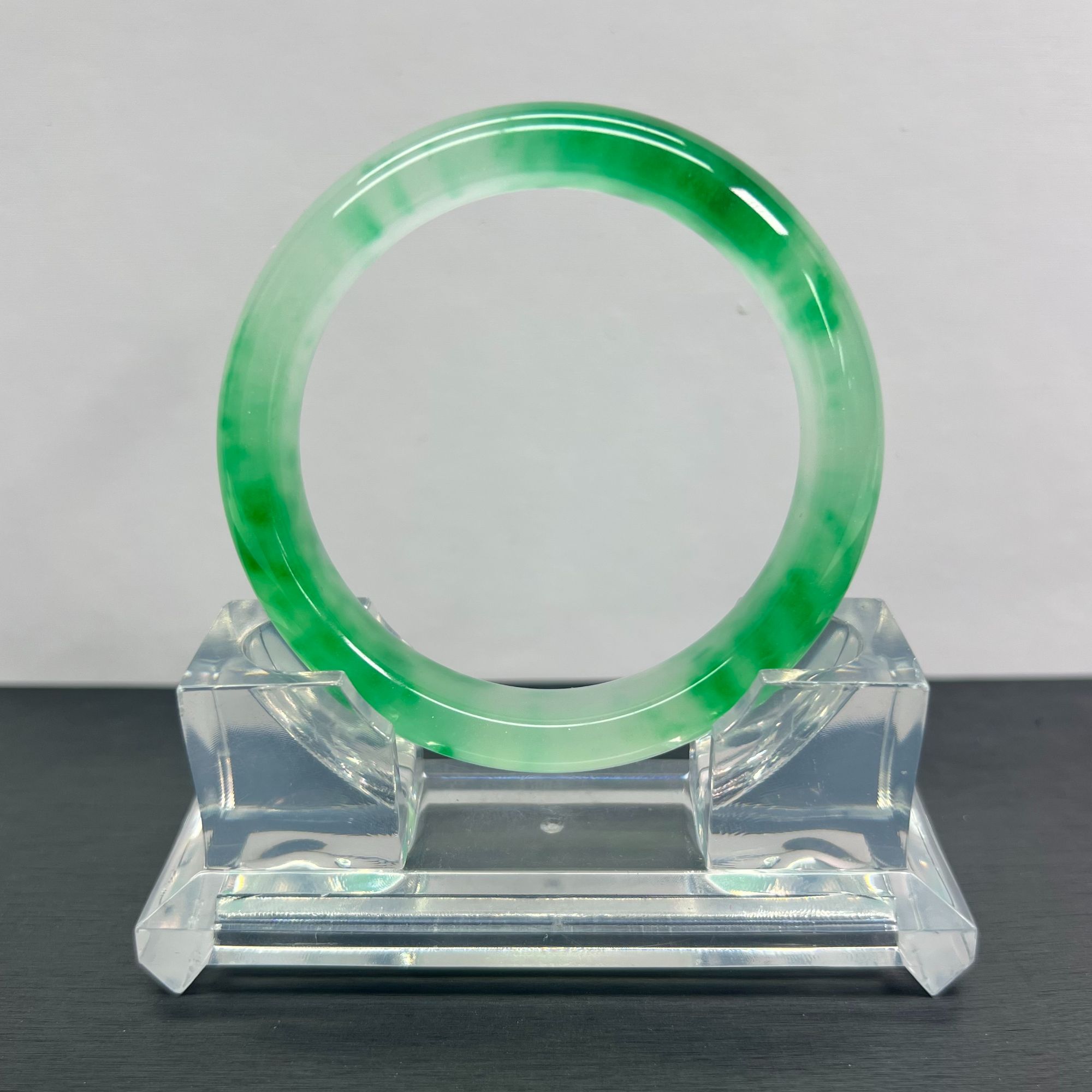 【小余总】绿飘正圈百搭女款镯 A532