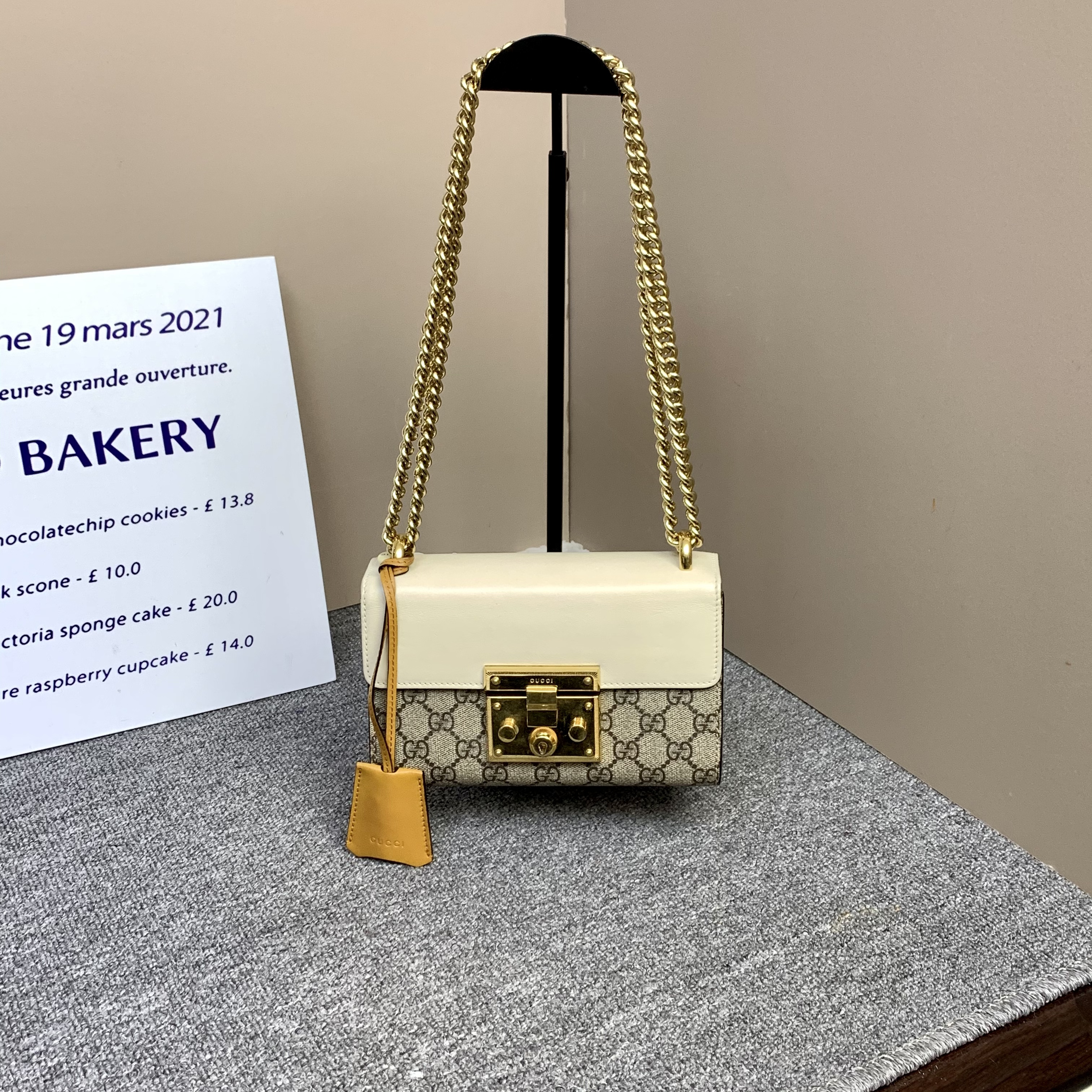 95新 GUCCI/古驰 小怡中古/GUCC月光宝盒/古驰斜挎包/腋下单肩包