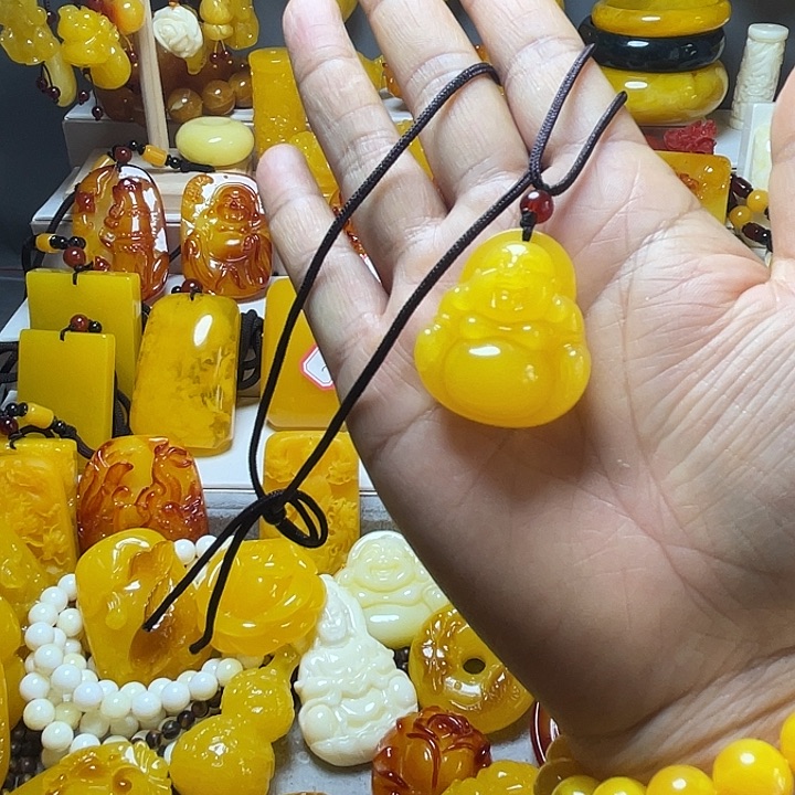 开心小佛公 挂件 服饰配饰