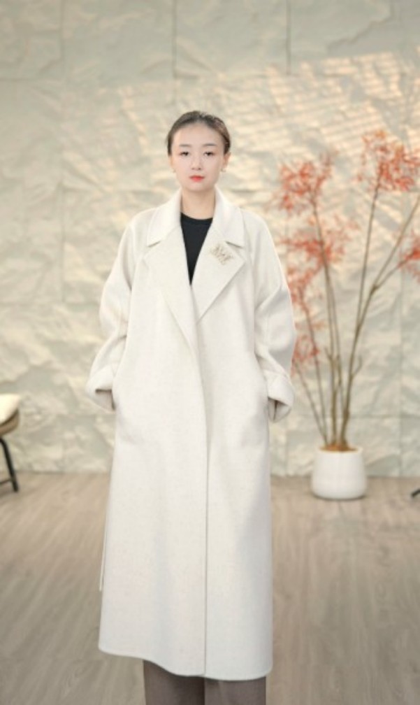 【一口价】123长款经典女士羊绒大衣[3102-30]