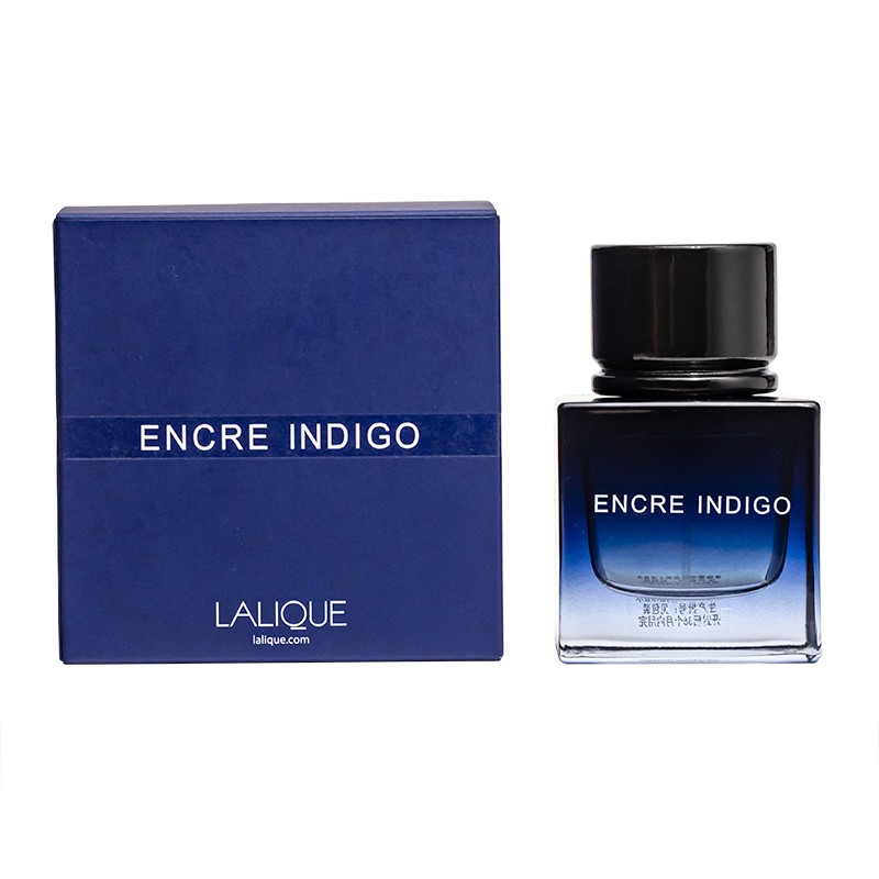 LALIQUE莱俪墨恋靛蓝男士清新木质香水 50ml EDP